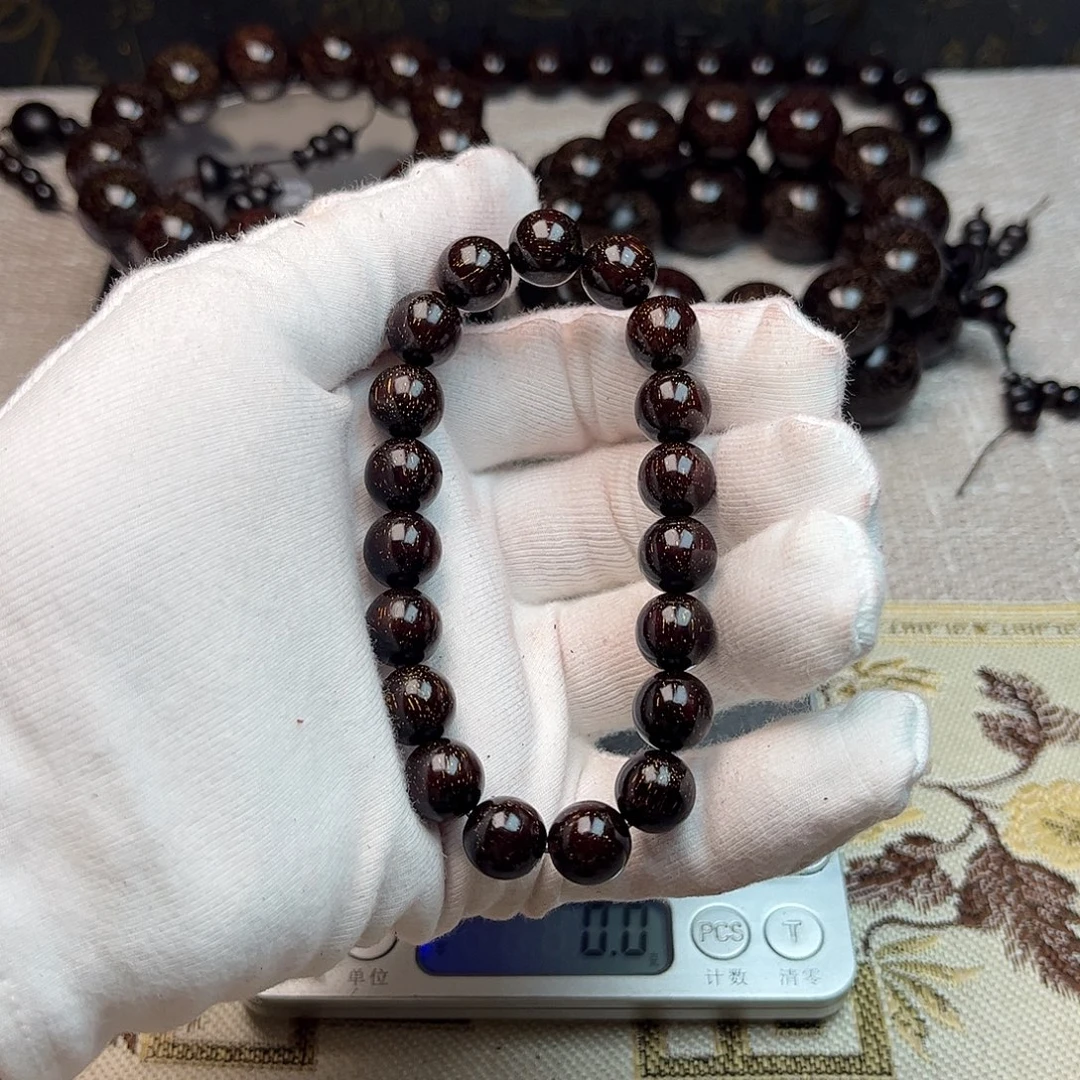 檀香紫檀（小叶紫檀）1.0 19颗 爆星