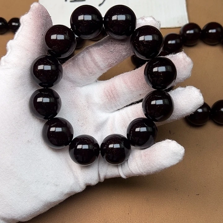 小叶紫檀手串/手链2.0*12 细多星