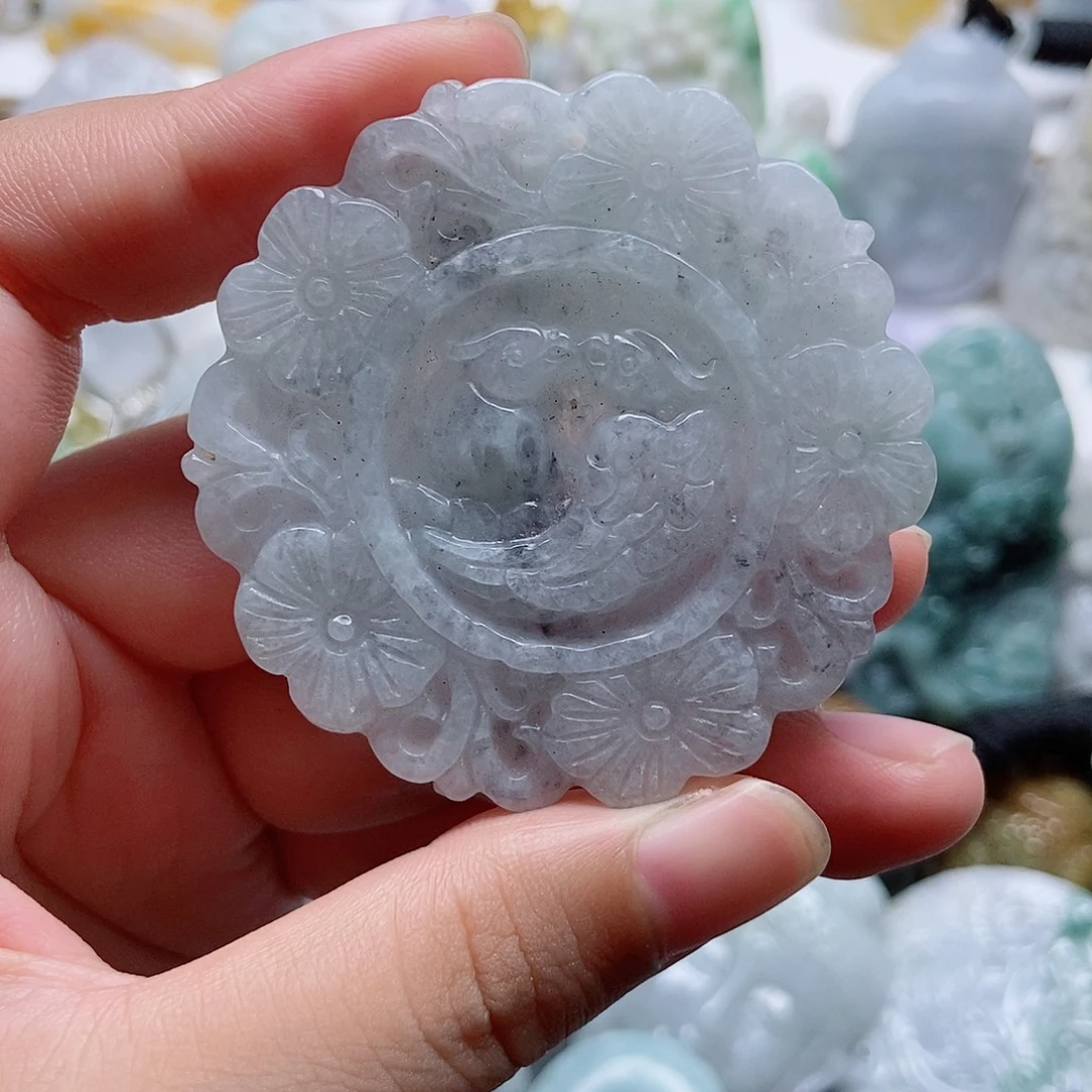 吊坠(不含链)未镶嵌翡翠1