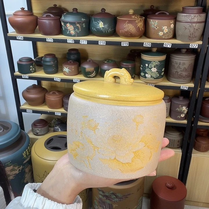 紫砂茶叶罐紫砂茶叶罐