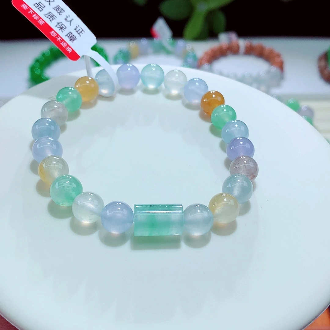 未镶嵌手串翡翠卡8