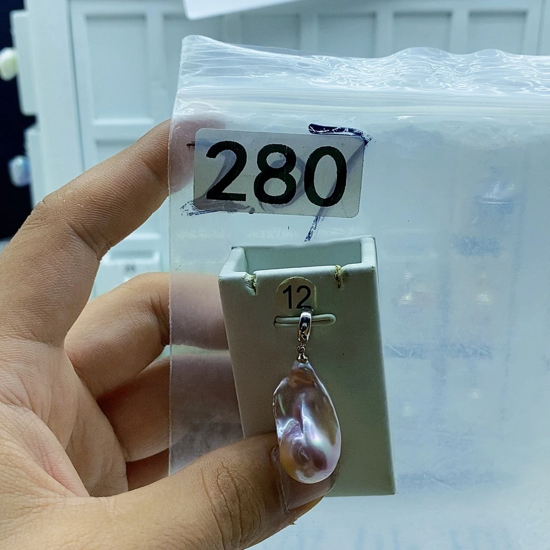颈饰合金淡水珍珠