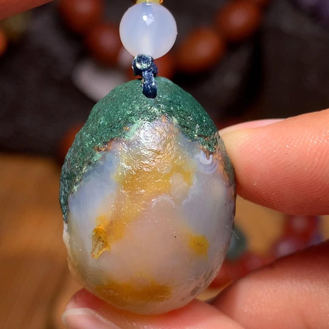 未镶嵌玛瑙/玉髓珠宝半成品