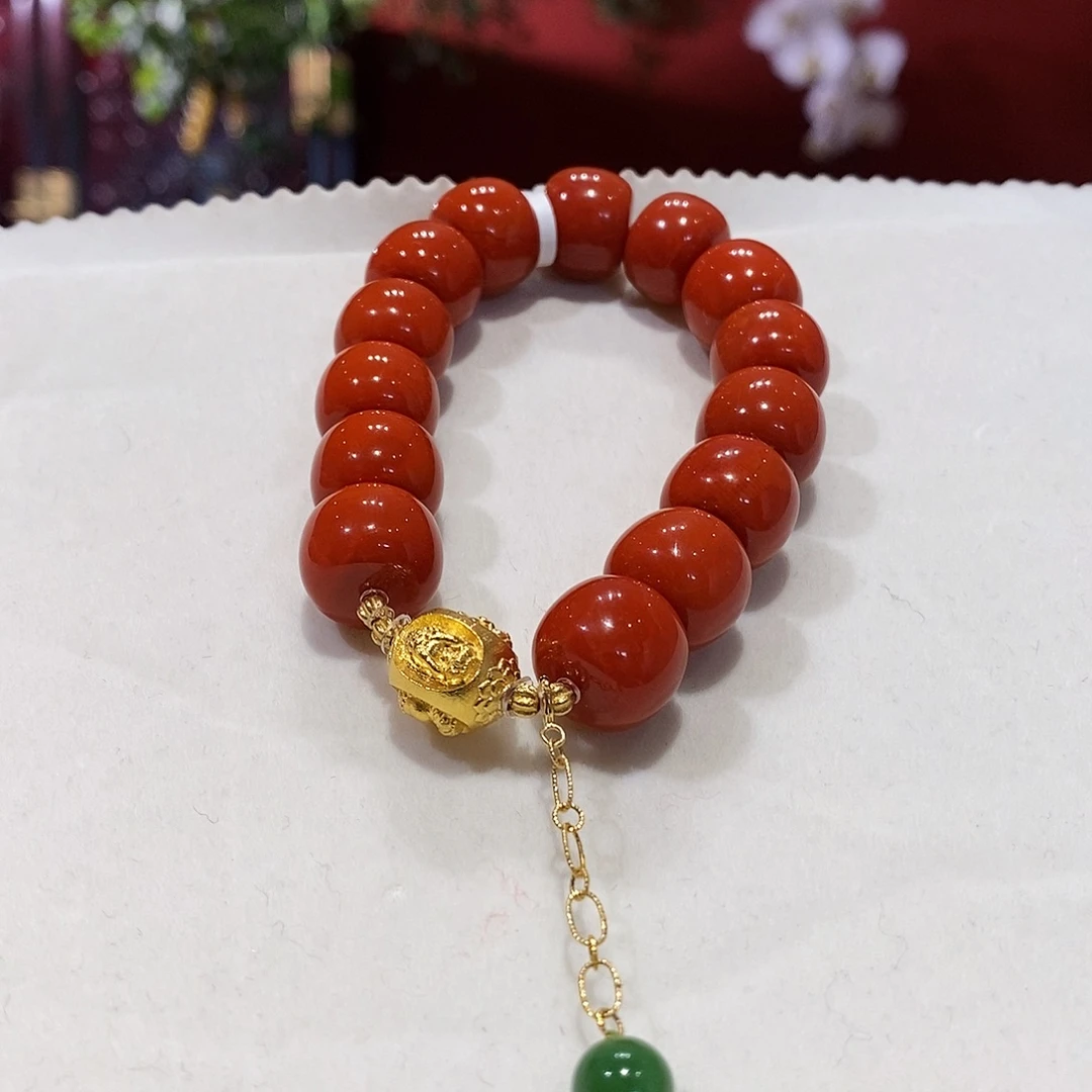 南红玛瑙未镶嵌手串