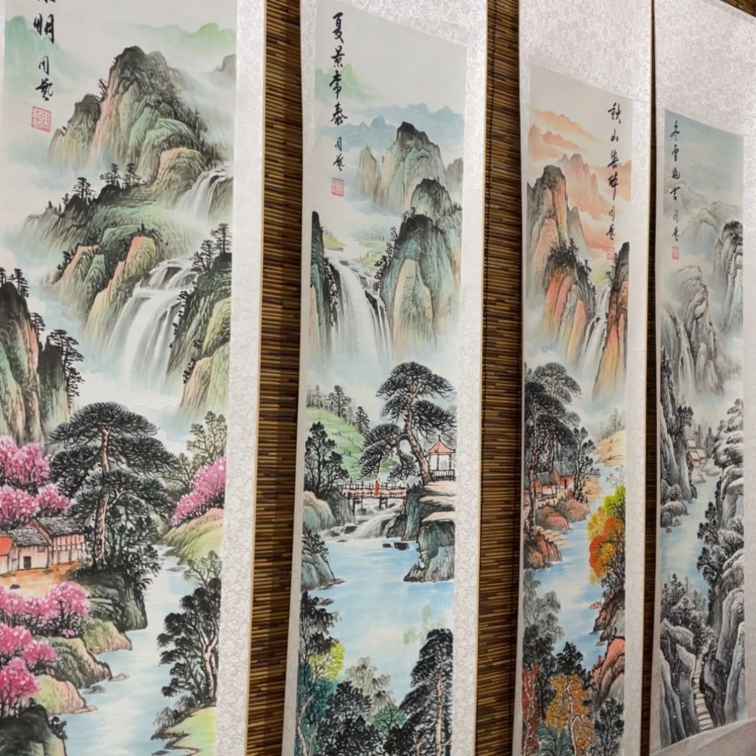 国画老师手笔手绘作品w