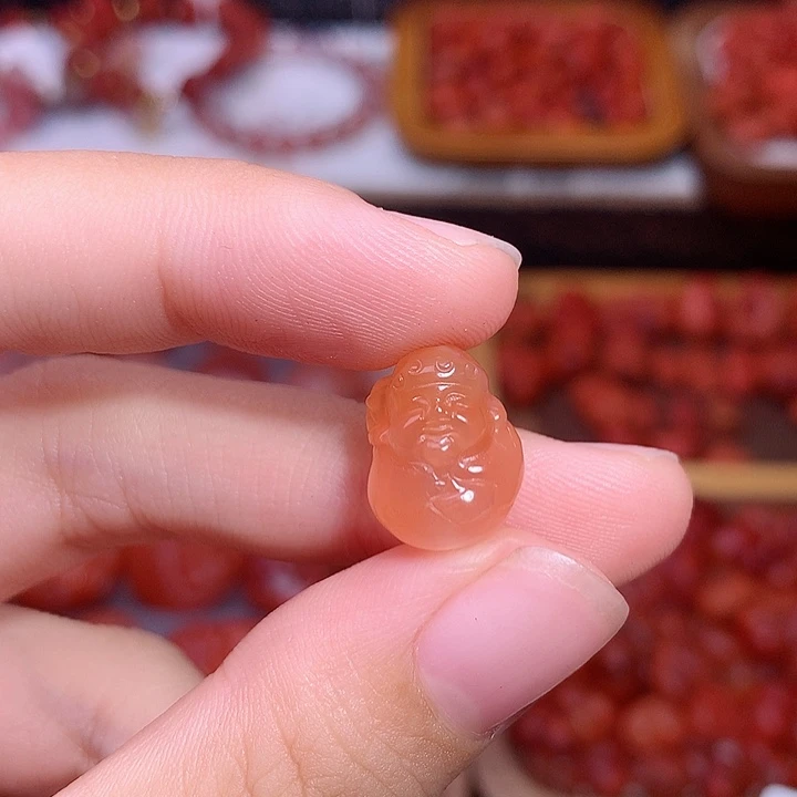 南红玛瑙未镶嵌南红财财