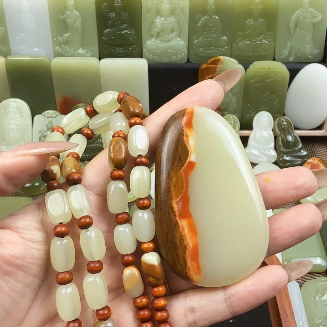 花皮特色平安牌吊坠