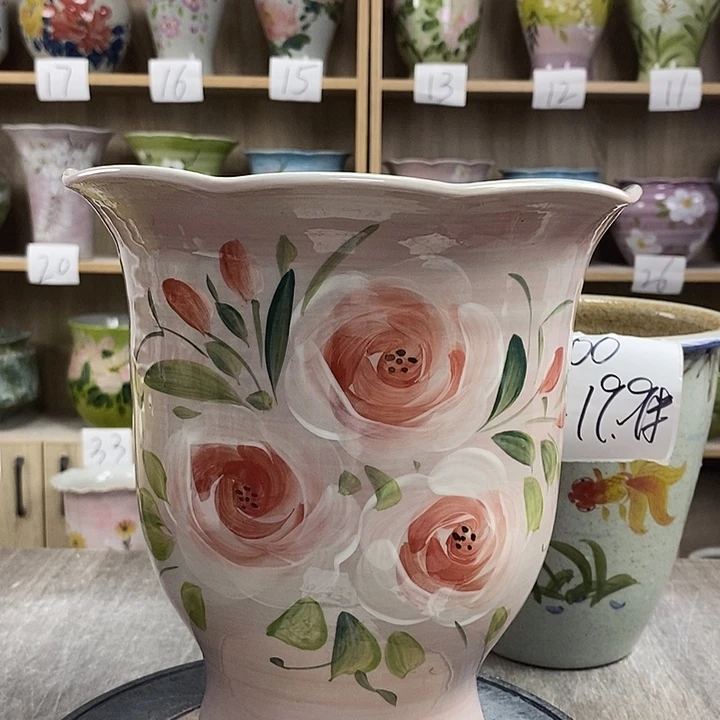 罐2zp景德镇陶瓷花盆