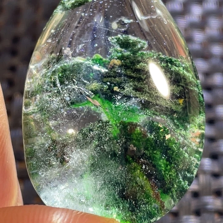 水晶吊坠(不含链)未镶嵌静****i