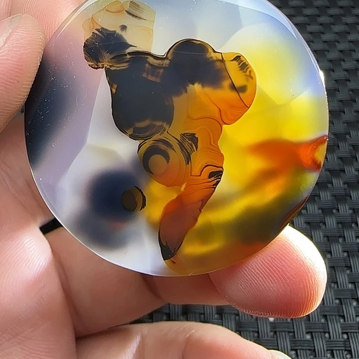 曌***空玛瑙/玉髓颈饰未镶嵌