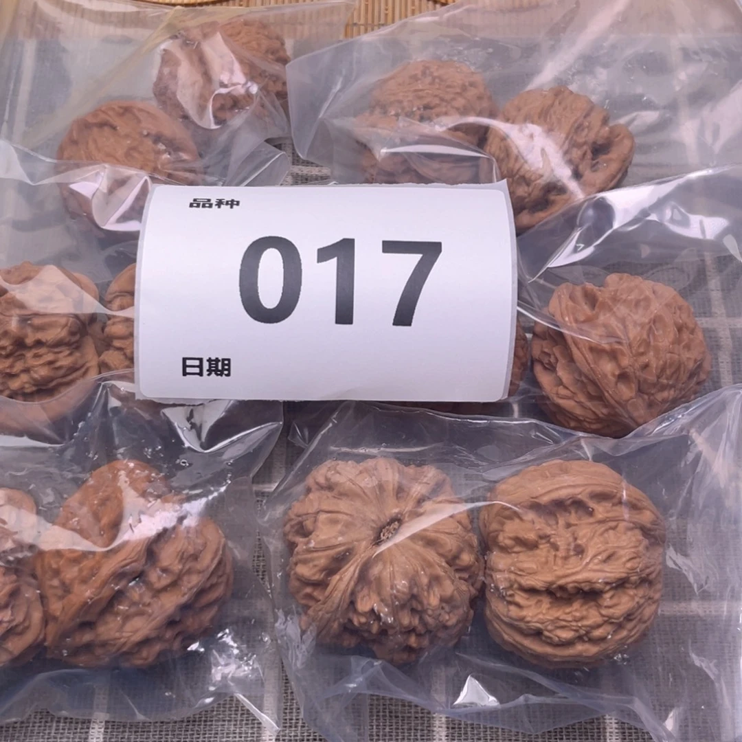 把件文玩核桃17号6对带练手粗筋