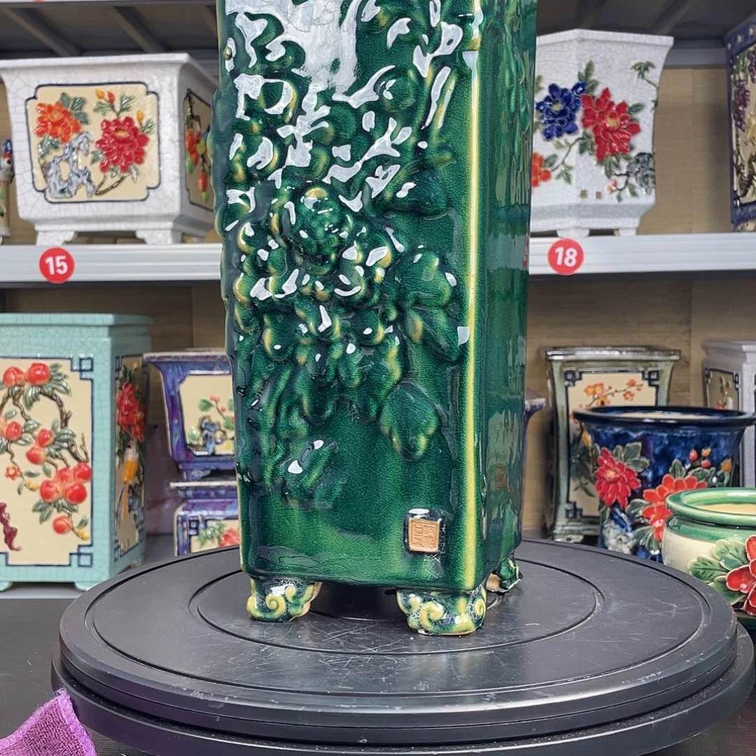 红陶岭南石湾湾湾湾盆