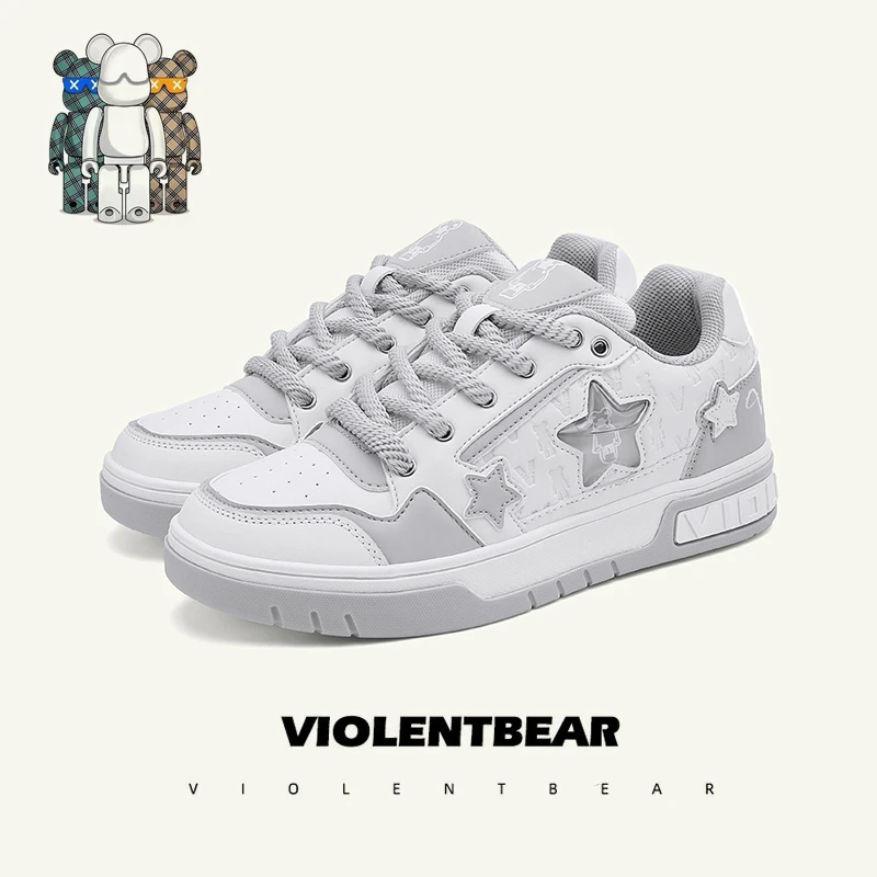 Violentbear/暴力熊轻奢时尚星星鞋潮鞋女鞋新款休闲板鞋158