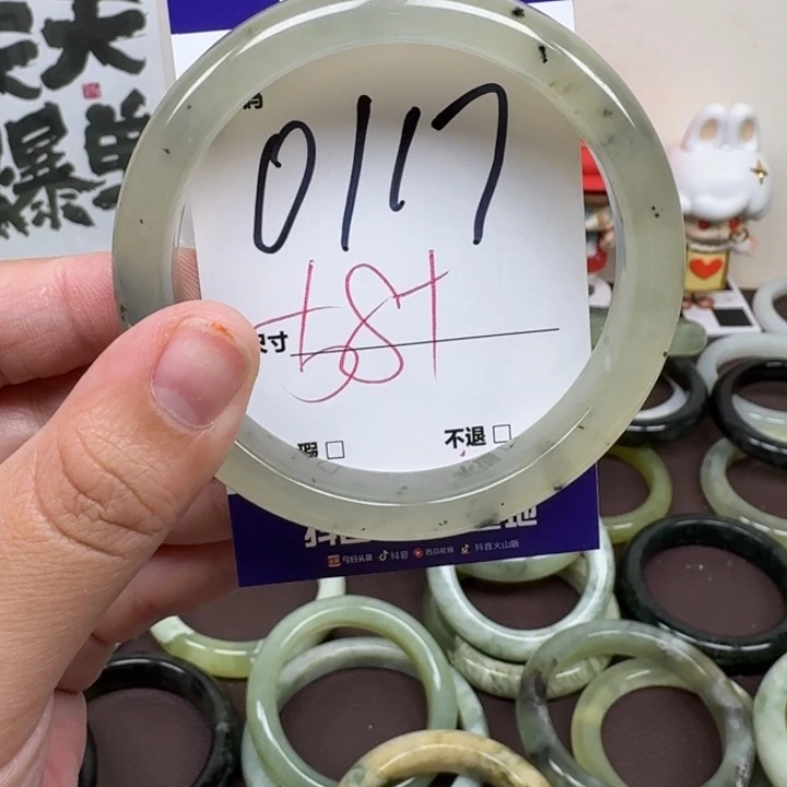 蛇纹石玉未镶嵌手镯117