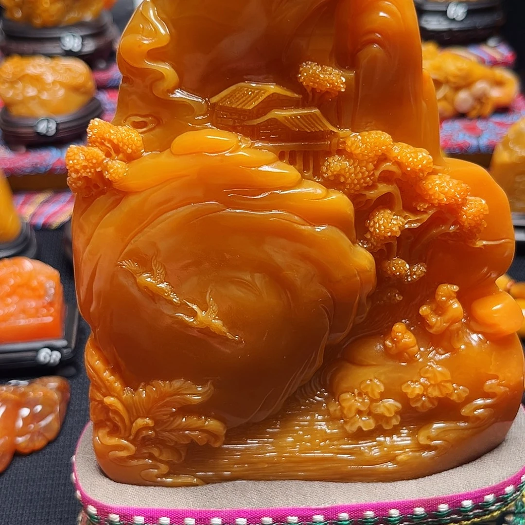 昵***置田黄石石雕石雕石雕