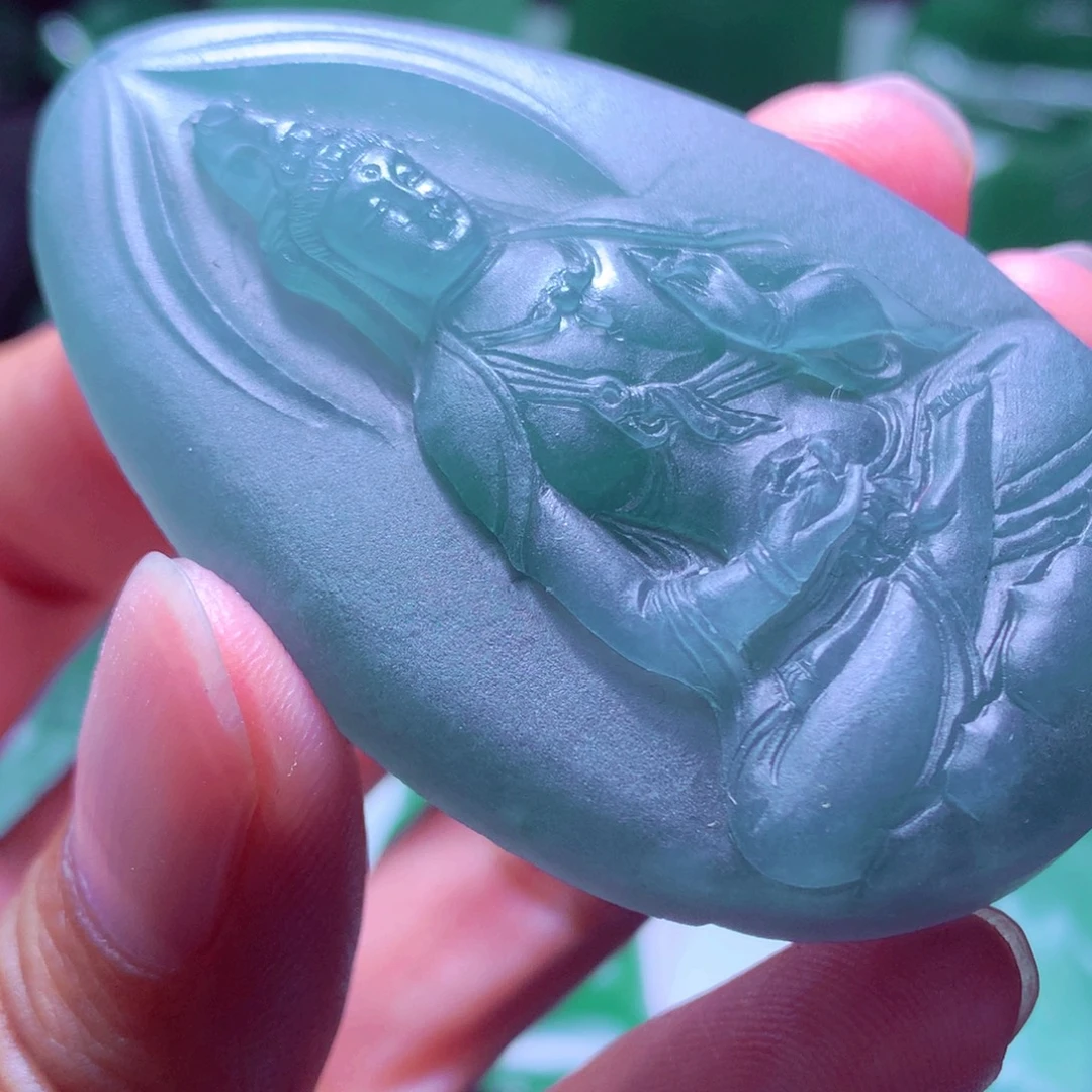 静***会定制翡翠未镶嵌天然