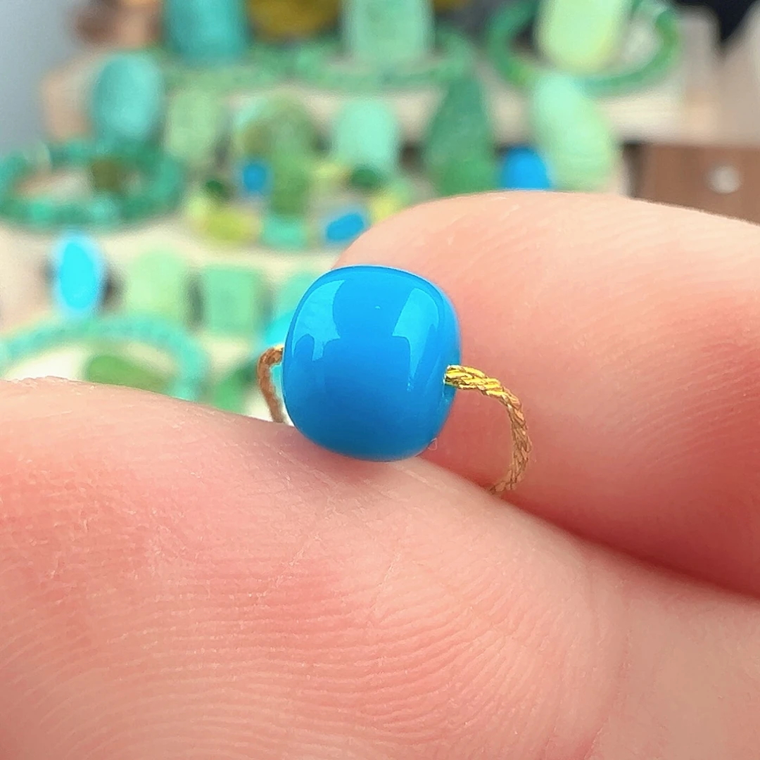 绿松石未镶嵌主播万珍