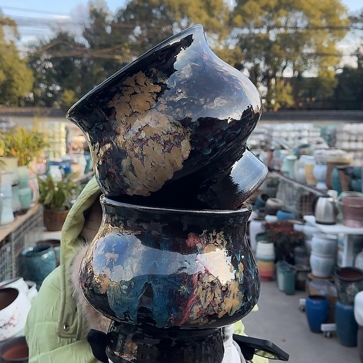 王嫂花盆1227-356高20口19