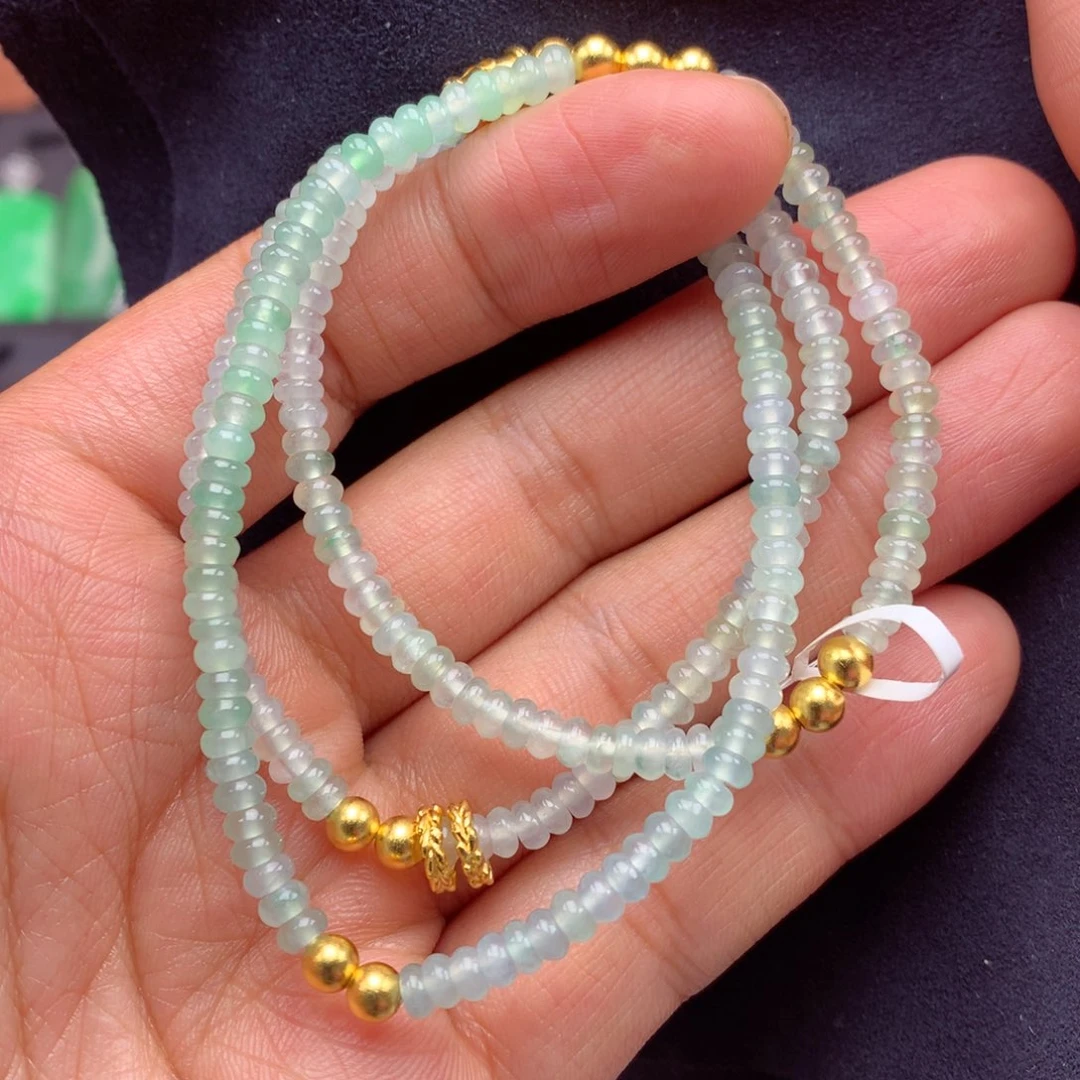 翡翠未镶嵌颈饰上新