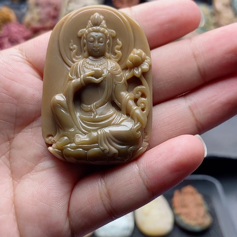 【闪购商品】未镶嵌吊坠定制石英质玉
