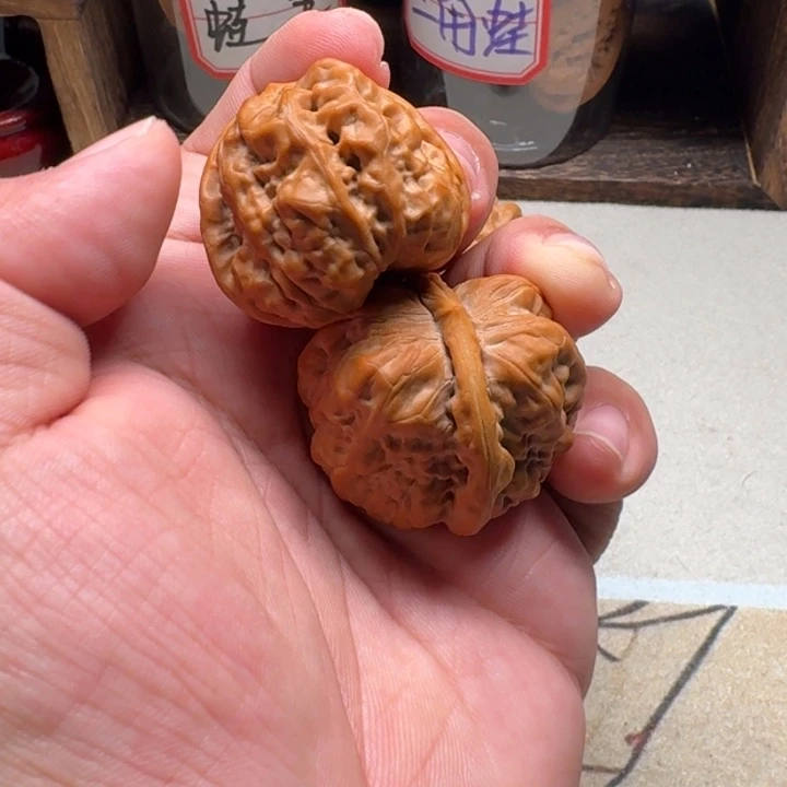 Z***壹吊坠文玩核桃37蛙蛙