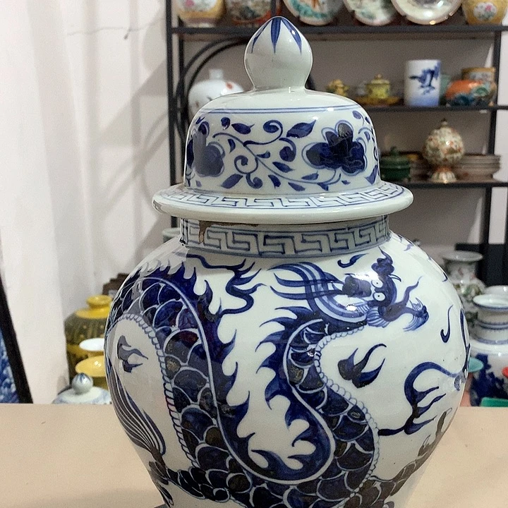 摆件博古架陶瓷摆件