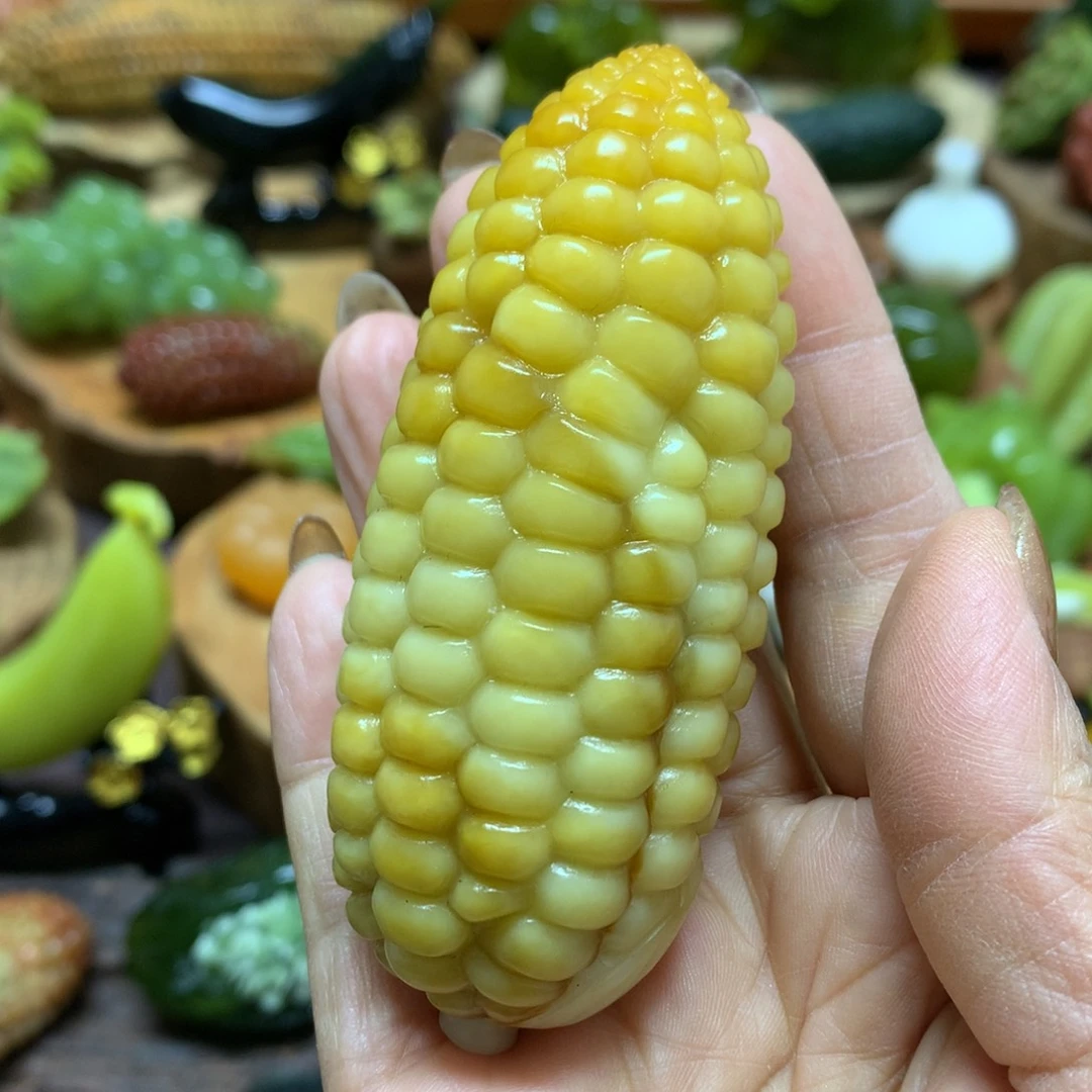 未镶嵌蛇纹石玉手把