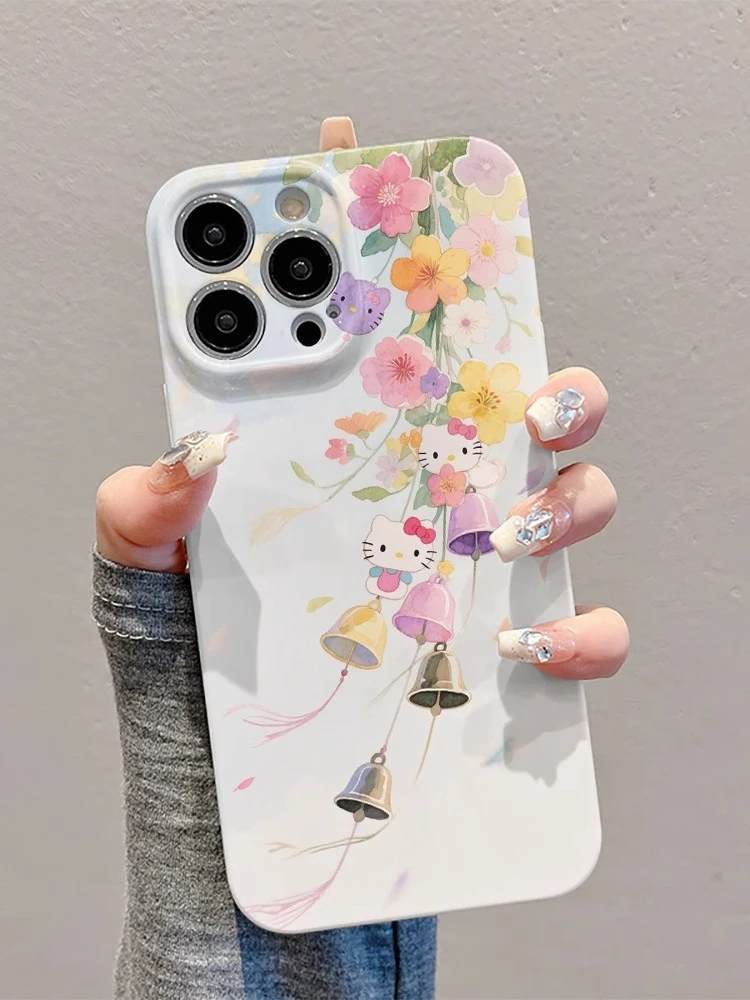 菲林软壳防摔风铃kt猫适用苹果16华为reno13小米15vivox200 1加