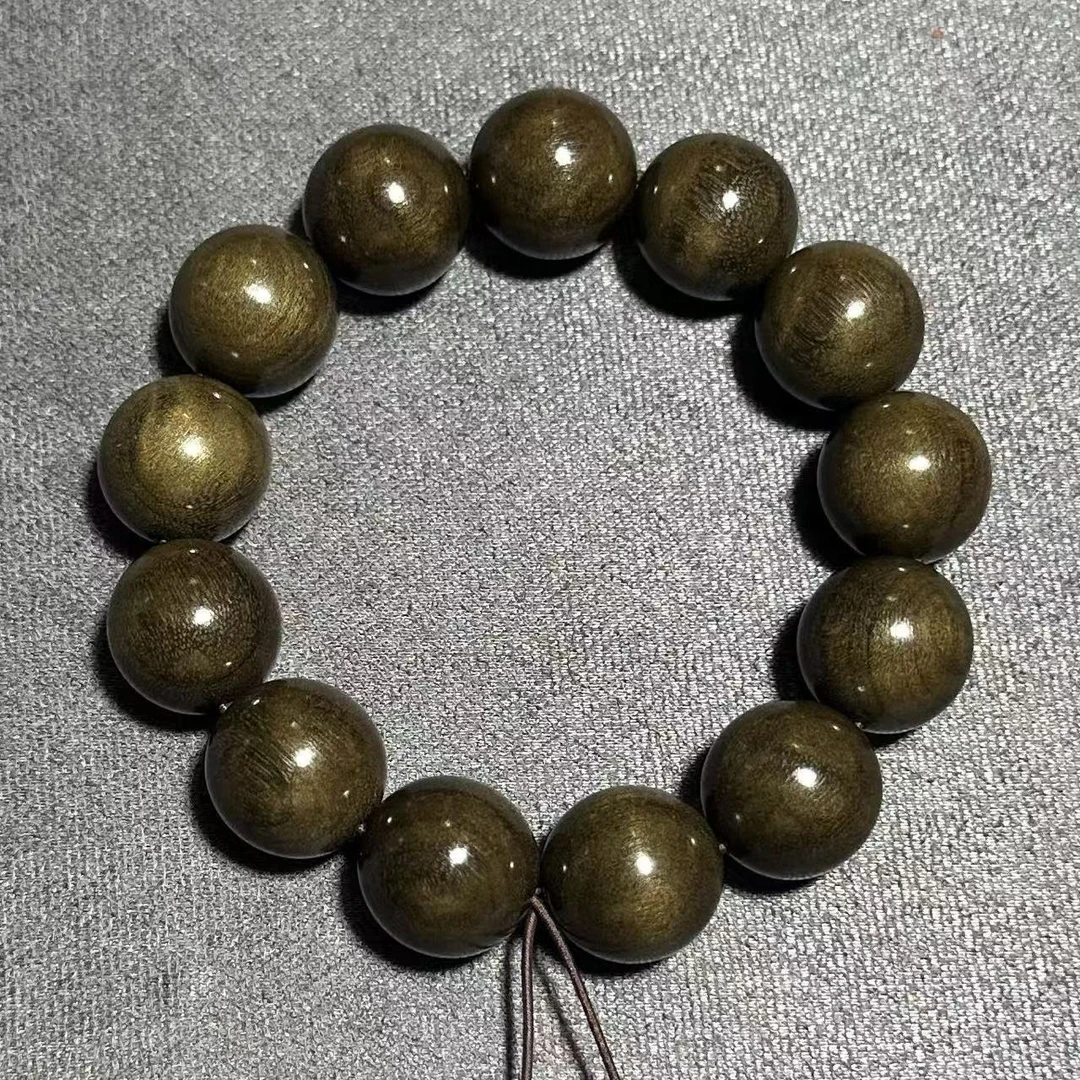阴沉金丝楠18mm/13颗果香金丝款