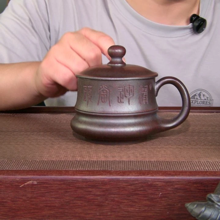茶杯紫砂高货放漏