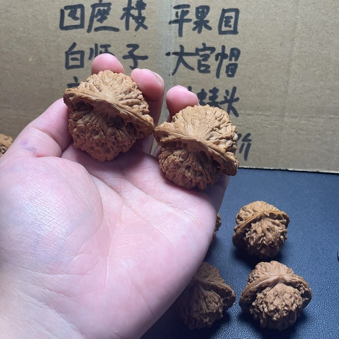 把件文玩核桃官帽