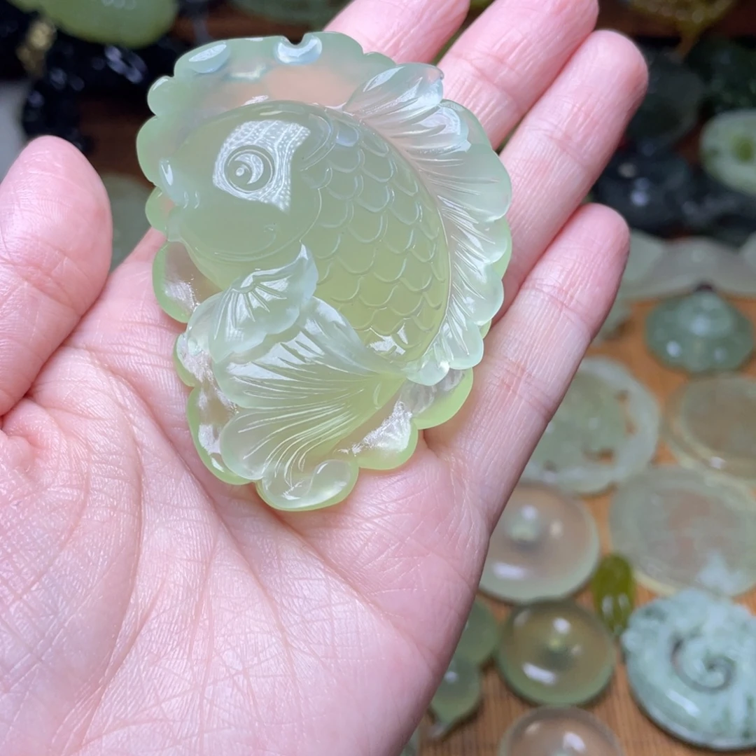 琬***儿岫玉未镶嵌岫玉手把件