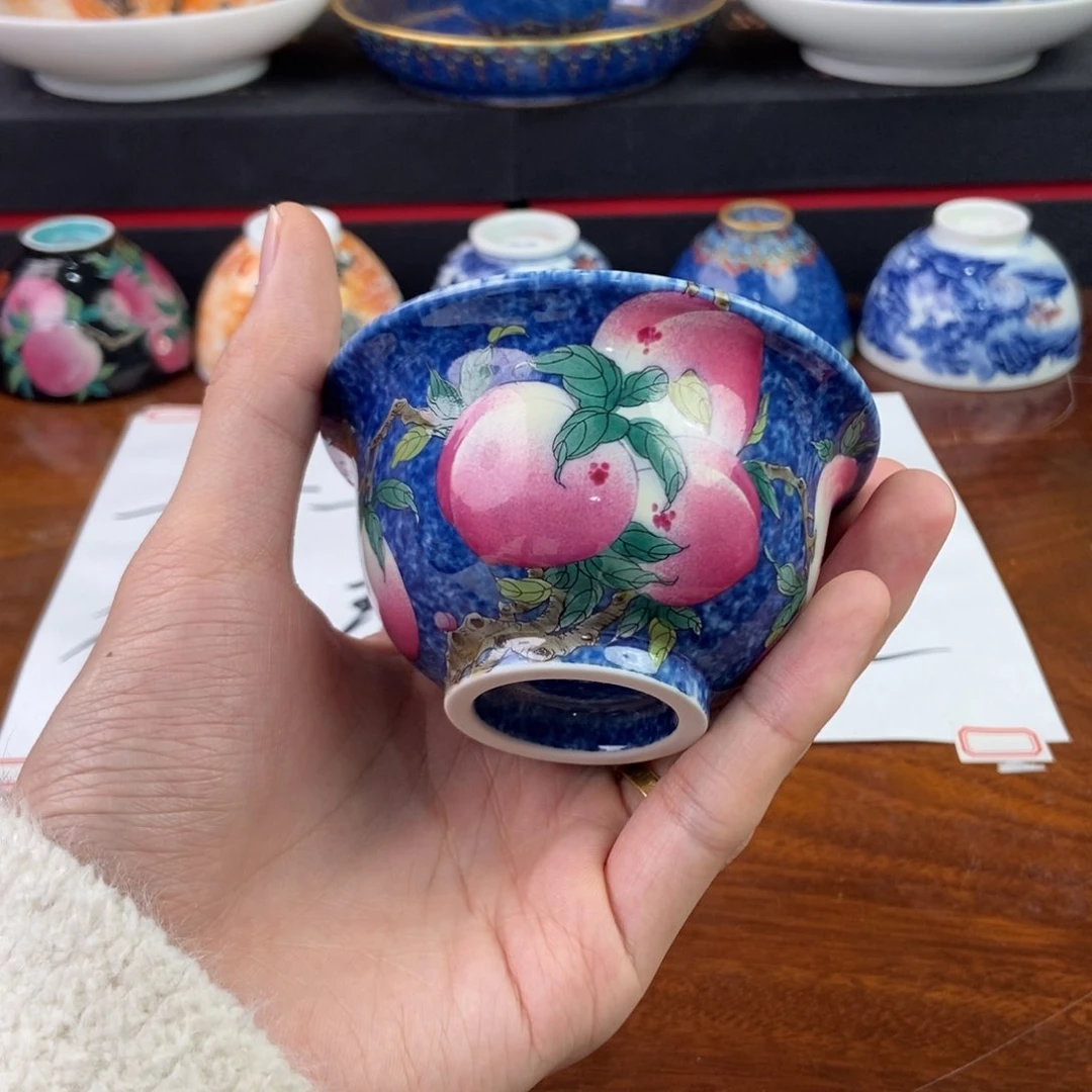 杯景德镇手绘陶瓷艺术