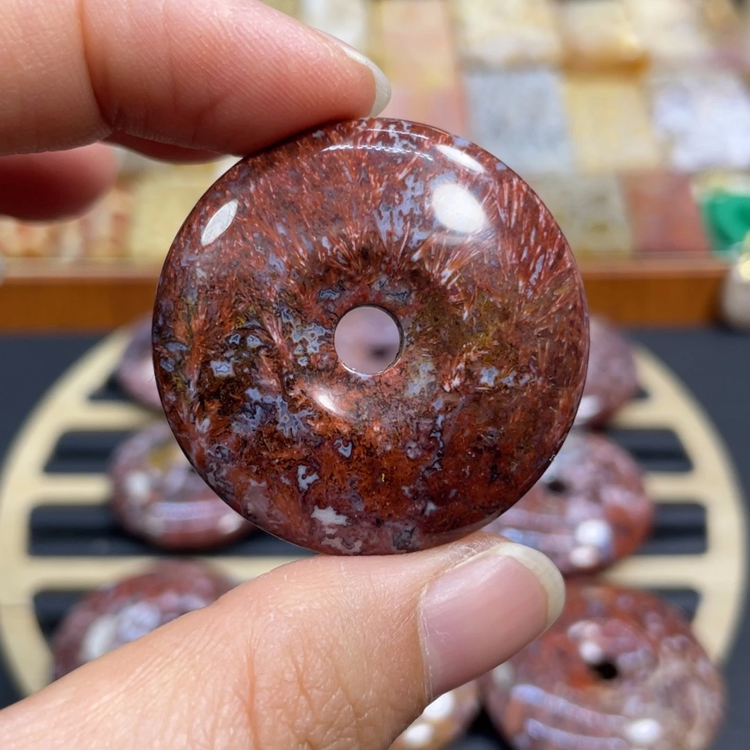 觉***C硅化玉未镶嵌颈饰k1