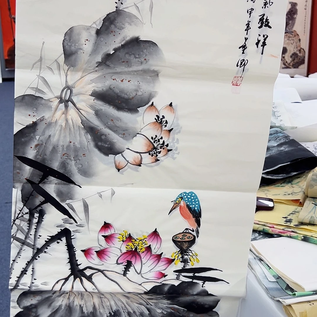 国画事事顺心如意万事如意