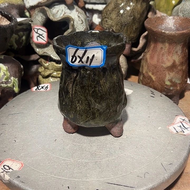 粗陶花盆制作就这样了