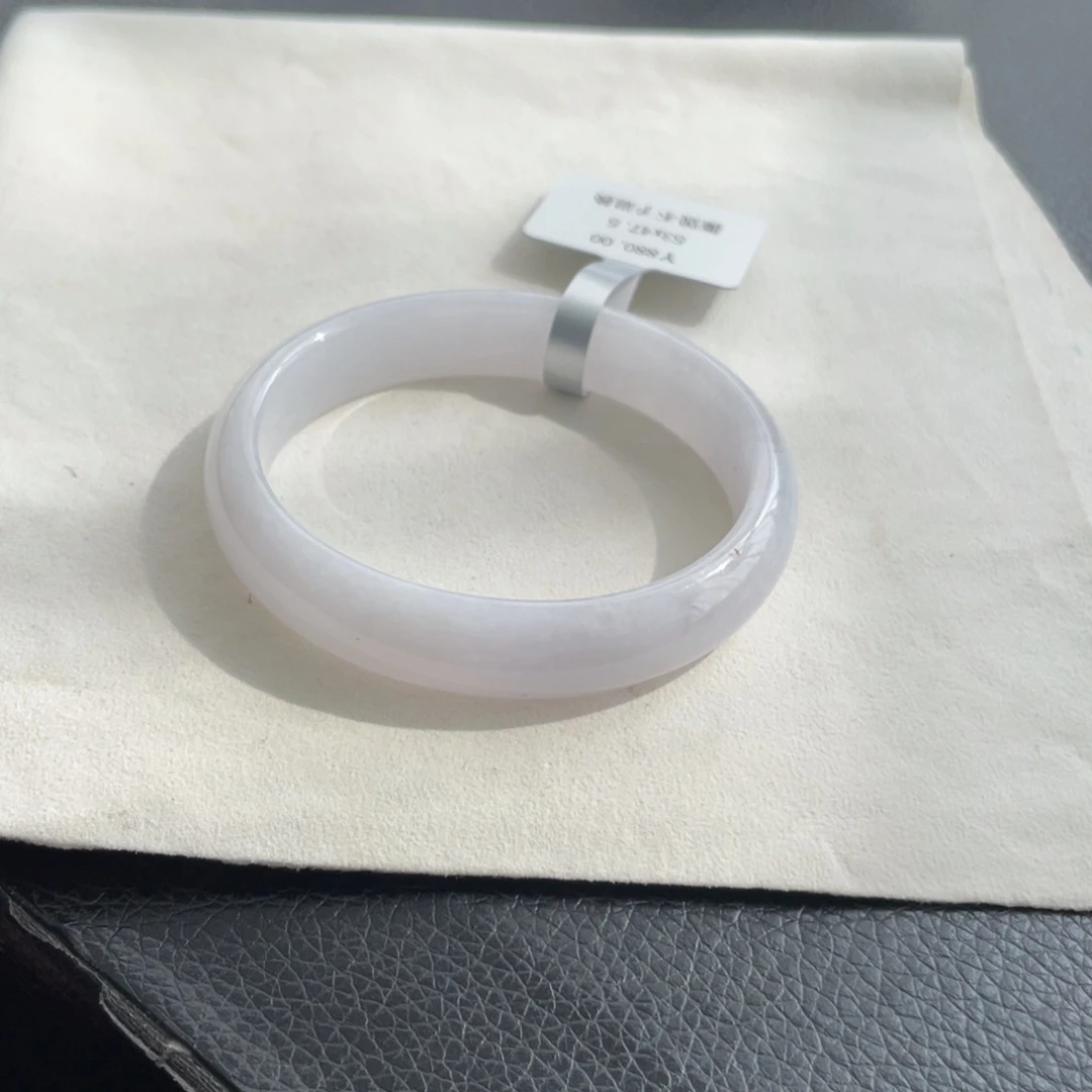 翡翠未镶嵌手镯纹53贵妃