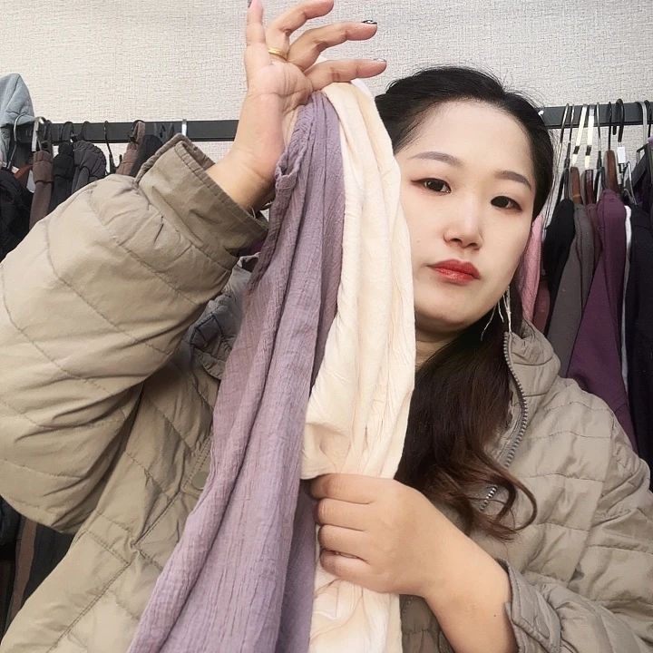 大***闲棉0113白色紫色吊带