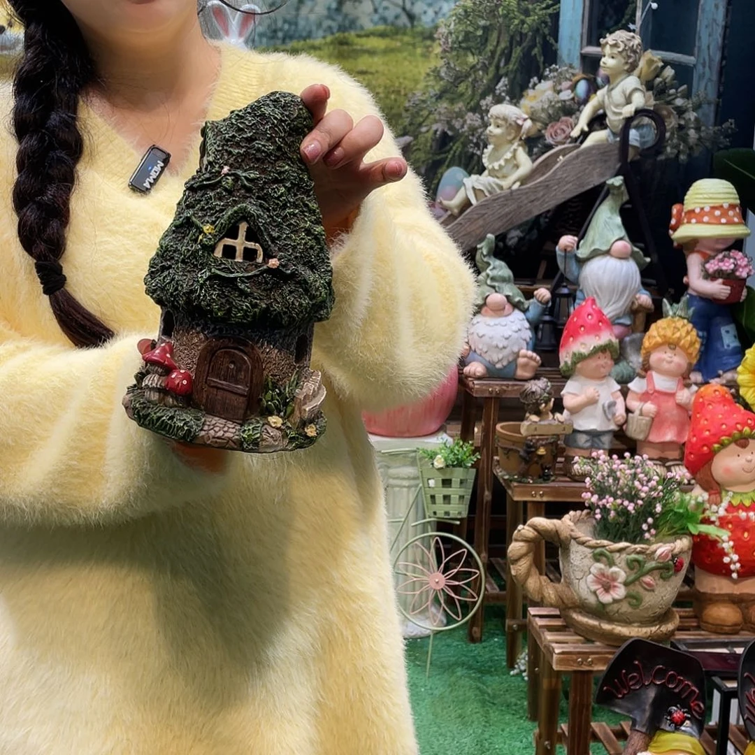 摆件花园摆件红红火火