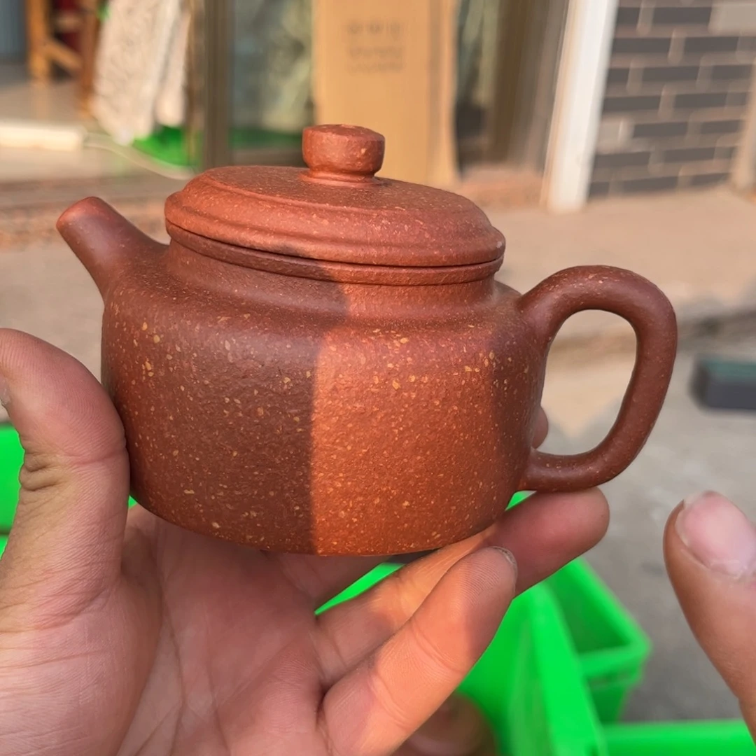 紫砂茶壶降坡泥德中210左右瑕疵