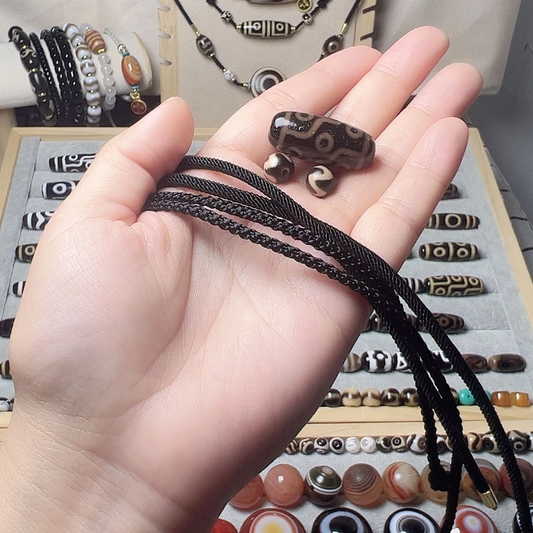 玛瑙/玉髓颈饰合金配**已