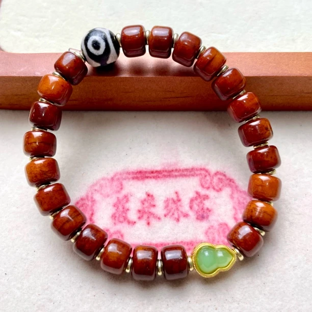 8mm葫芦直切牛骨手串（多样性发）PD017 PJJ