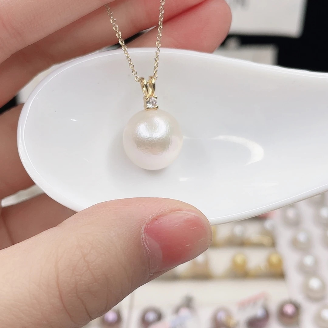 合金吊坠(赠链)淡水珍珠
