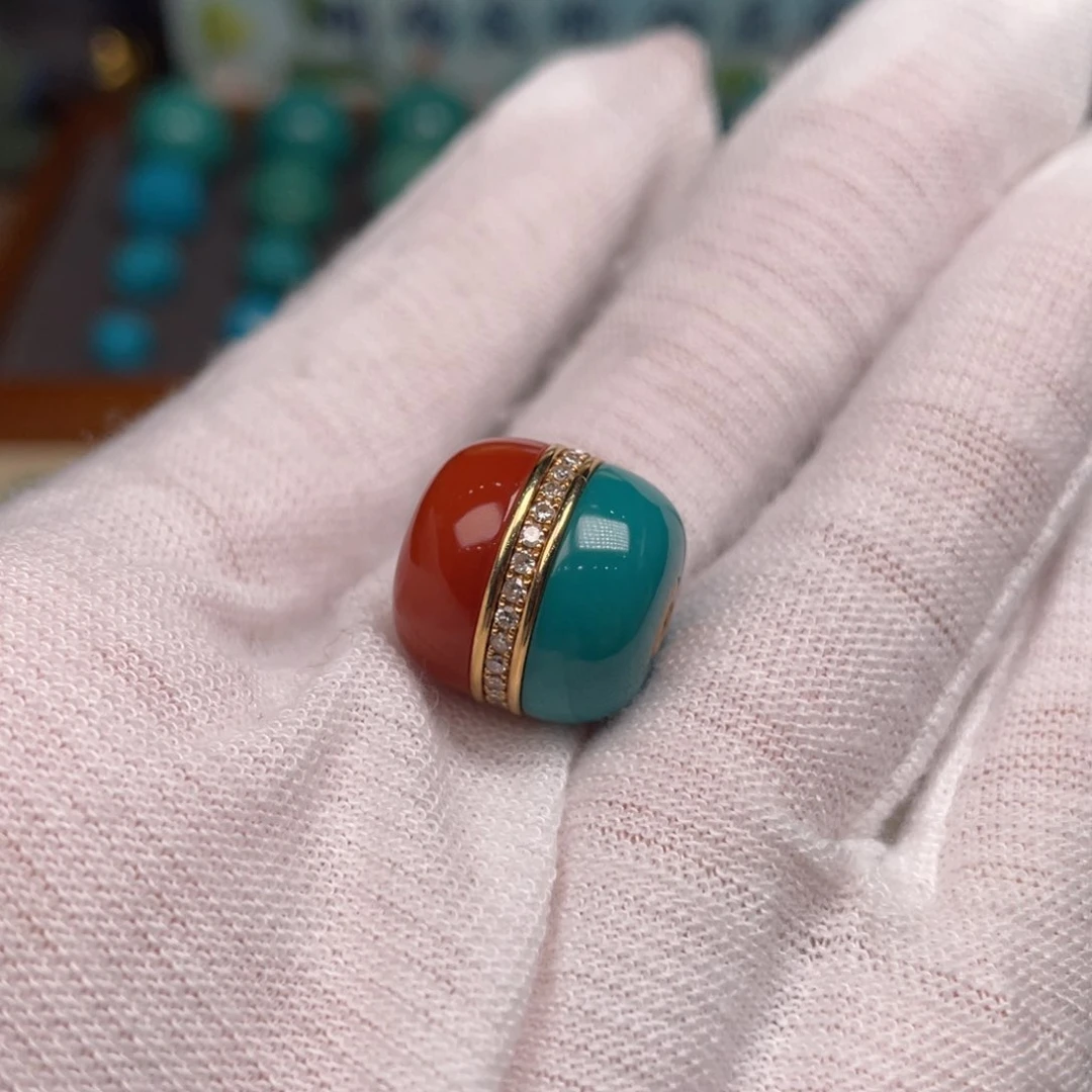 绿松石配饰未镶嵌