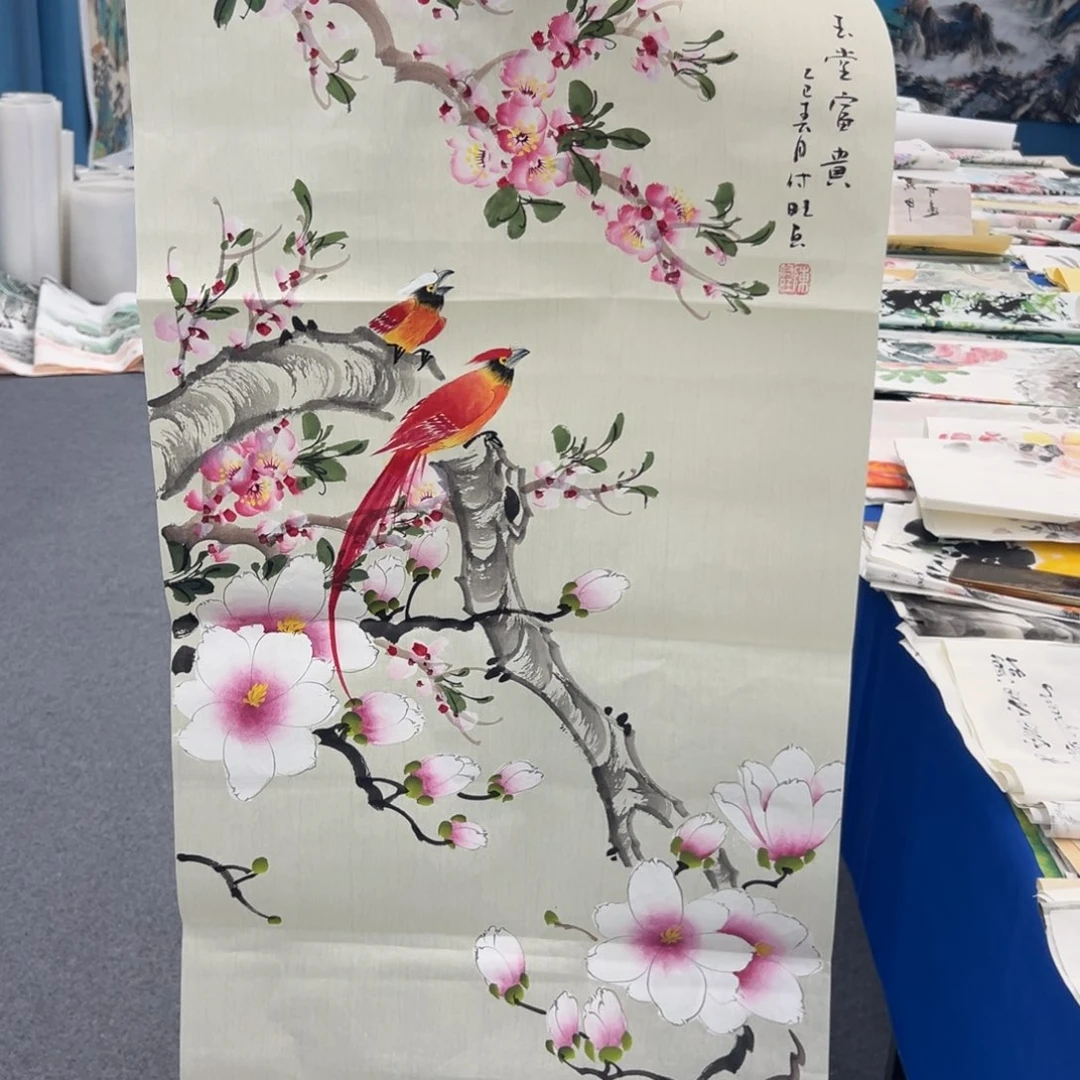 国画国画纯手绘作品