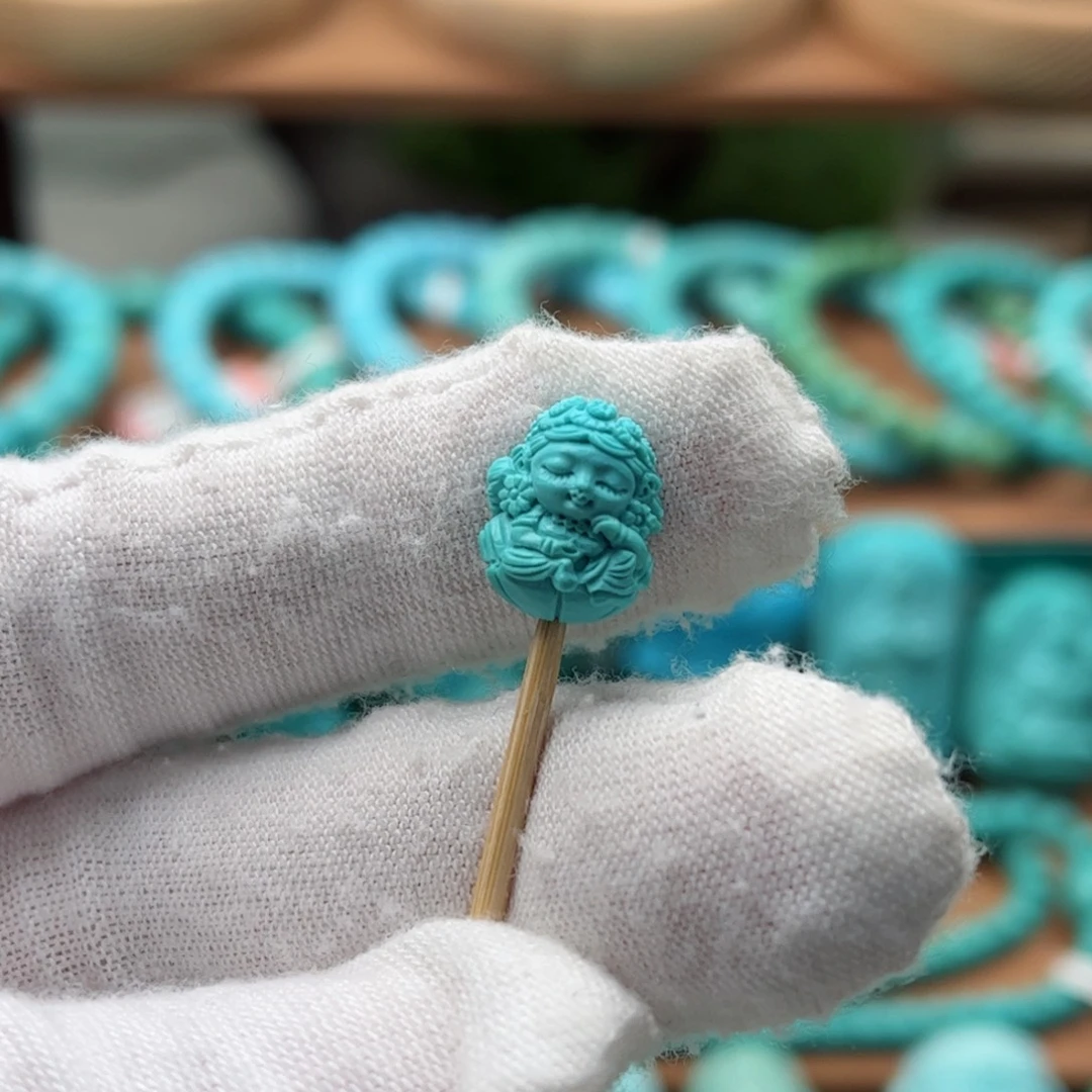 未镶嵌绿松石度母