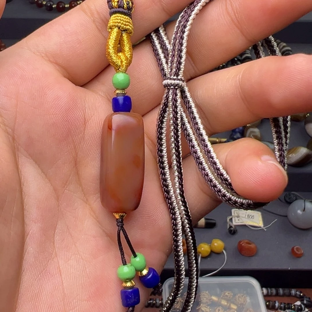 玛瑙/玉髓合金玛瑙对珠