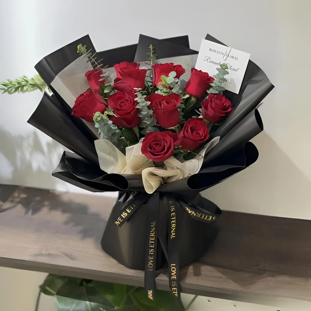 花店送花上门情人节乔迁之喜鲜花11朵花束店同城鲜花免费花束鲜花