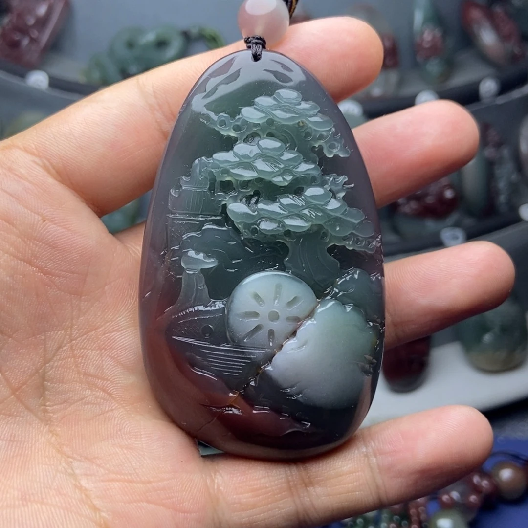 用***4未镶嵌颈饰玛瑙/玉髓