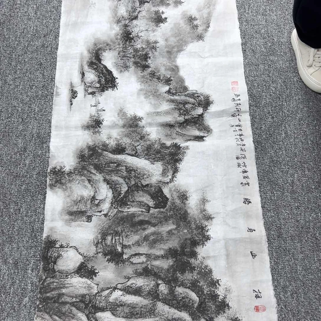 国画纯手绘字画宣纸